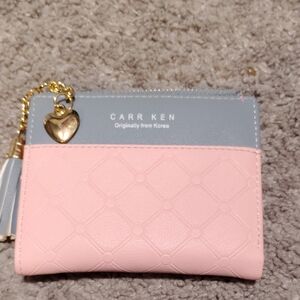 Pink and Blue Wallet